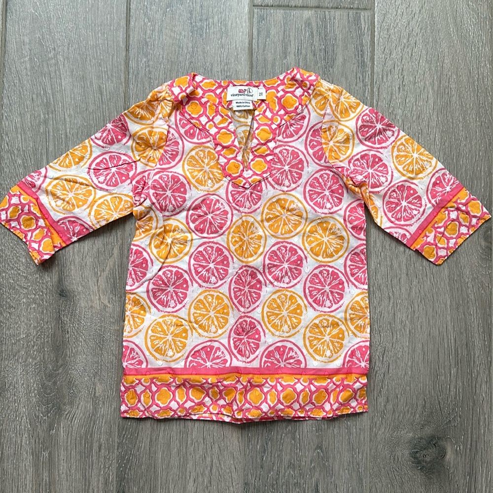 3/$30 Vineyard Vines tunic cover-up